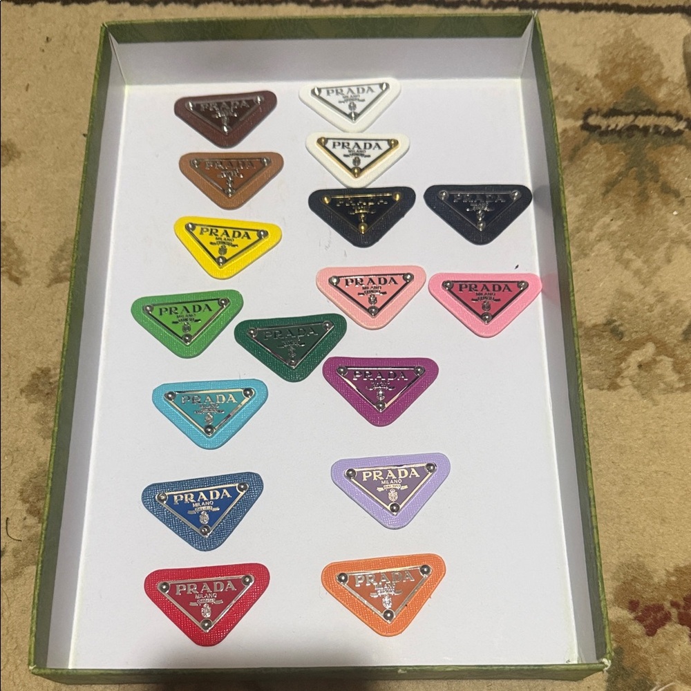 10x pcs Multicolor Logo Plaque choose ur colors